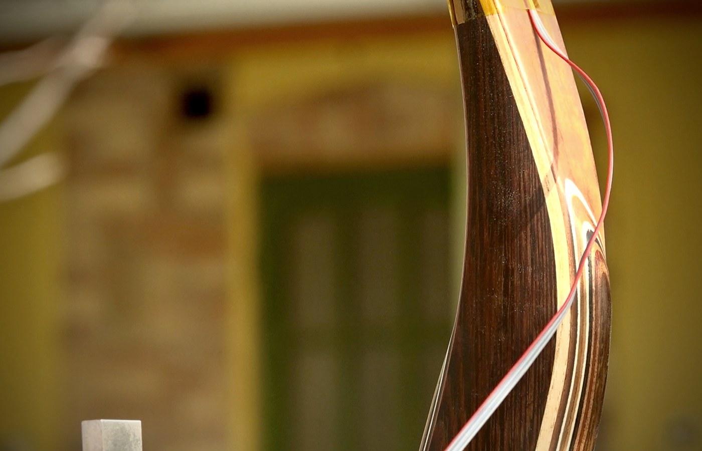 Handcrafted bow detail